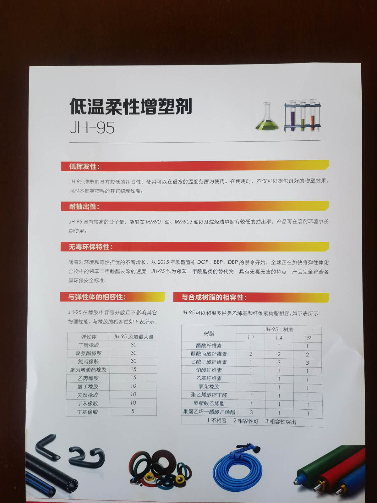 低温柔性增塑剂JH-95